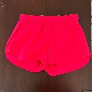 Champion Women's Bright Pink Athletic Shorts